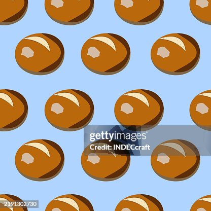 Bread seamless pattern Bread seamless pattern