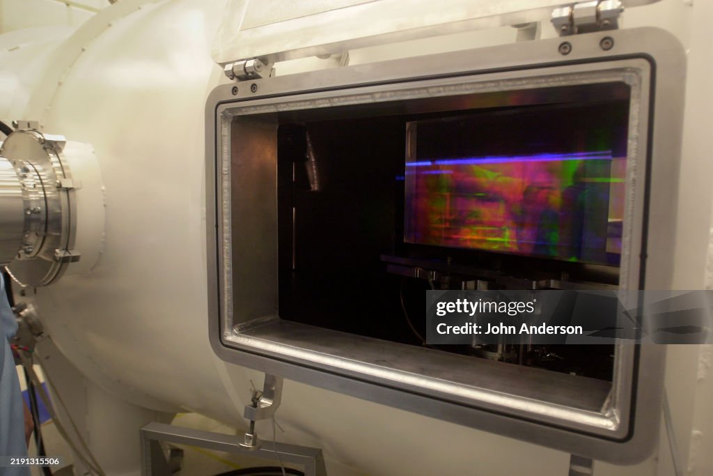 Machinery In The Texas Petawatt Laser Facility