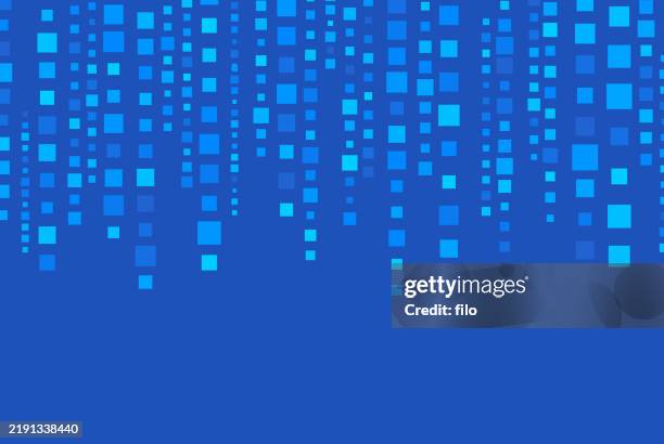 modern dot abstract blue background design - icicles stock illustrations