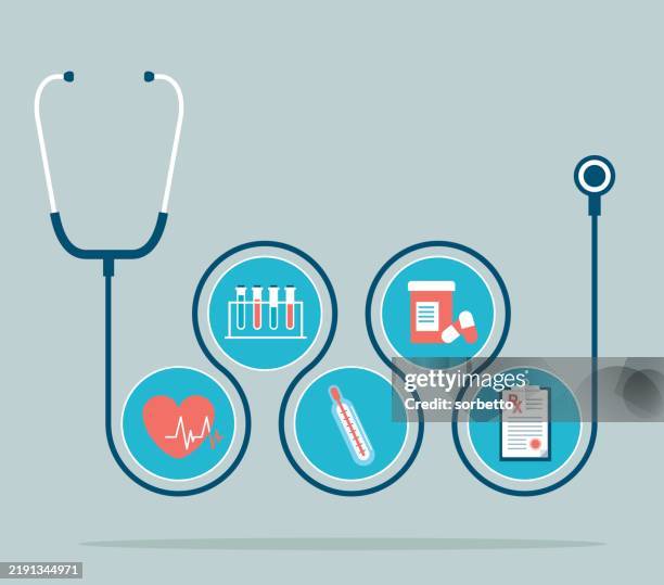 illustrations, cliparts, dessins animés et icônes de service de santé - microscope