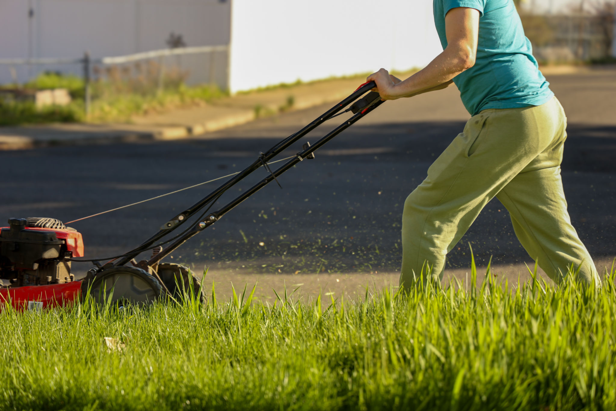 lawn mowing