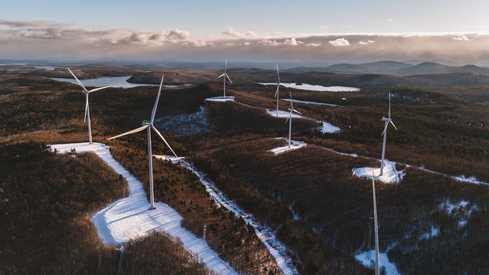 wind turbine winter