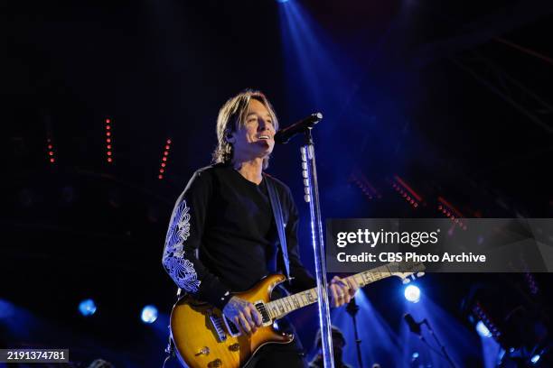 Keith Urban performing on the CBS Original Special New Year's Eve Live: Nashville's Big Bash, scheduled to air on the CBS Television Network.