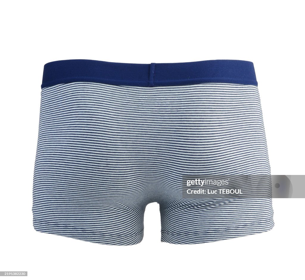 Men's boxer shorts front view