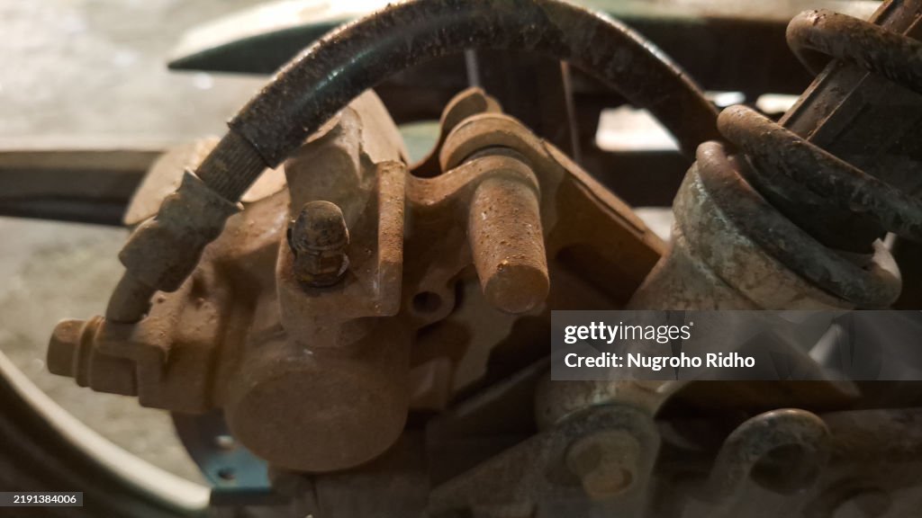 Rusty Brake Engine System in Motor Vehicle