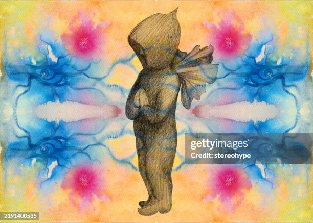 child energy - humble stock illustrations