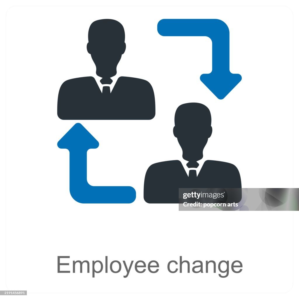 Employe Change Employee Change High-Res Vector Graphic - Getty Images