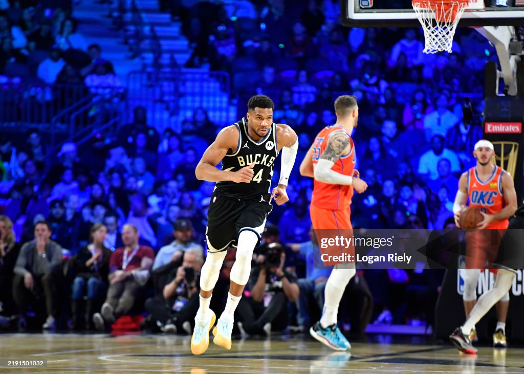 Milwaukee Bucks v Oklahoma City Thunder: Championship - Emirates NBA Cup 2024