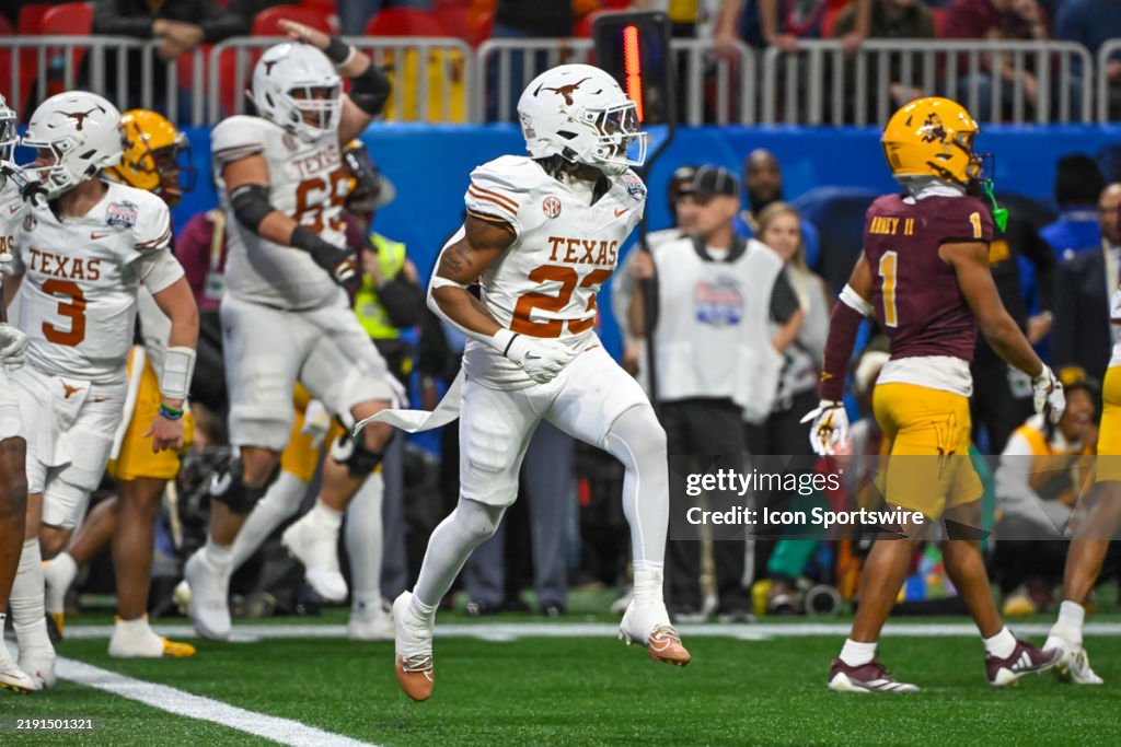 COLLEGE FOOTBALL: JAN 01 CFP Quarterfinal Chick-fil-A Peach Bowl - Texas vs Arizona State
