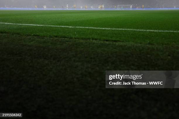 General view inside the stadium during the Premier League match between Wolverhampton Wanderers FC and Manchester United FC at Molineux on December...