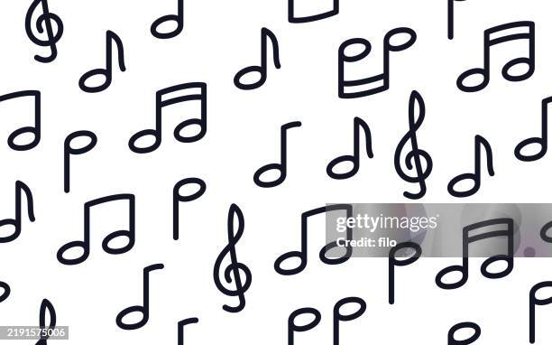 Reapeating Note 2,956 Music Note Lines Stock Photos, High-Res Pictures, and Images ...