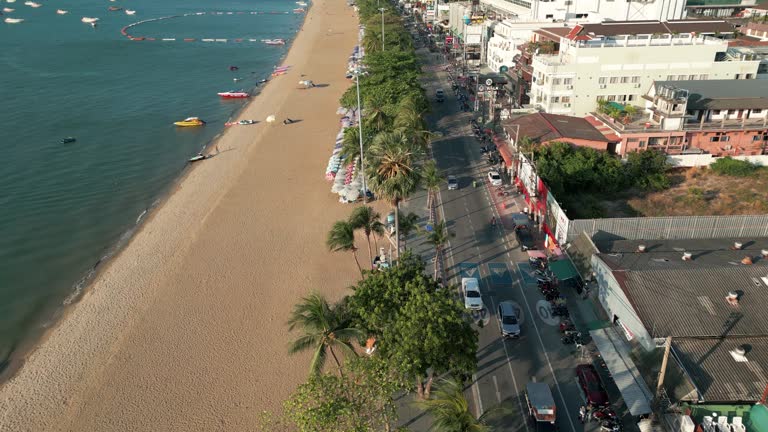 Pathraya 187 Pattaya Thailand Walking Street Stock Videos, Footage, & 4K Video ...