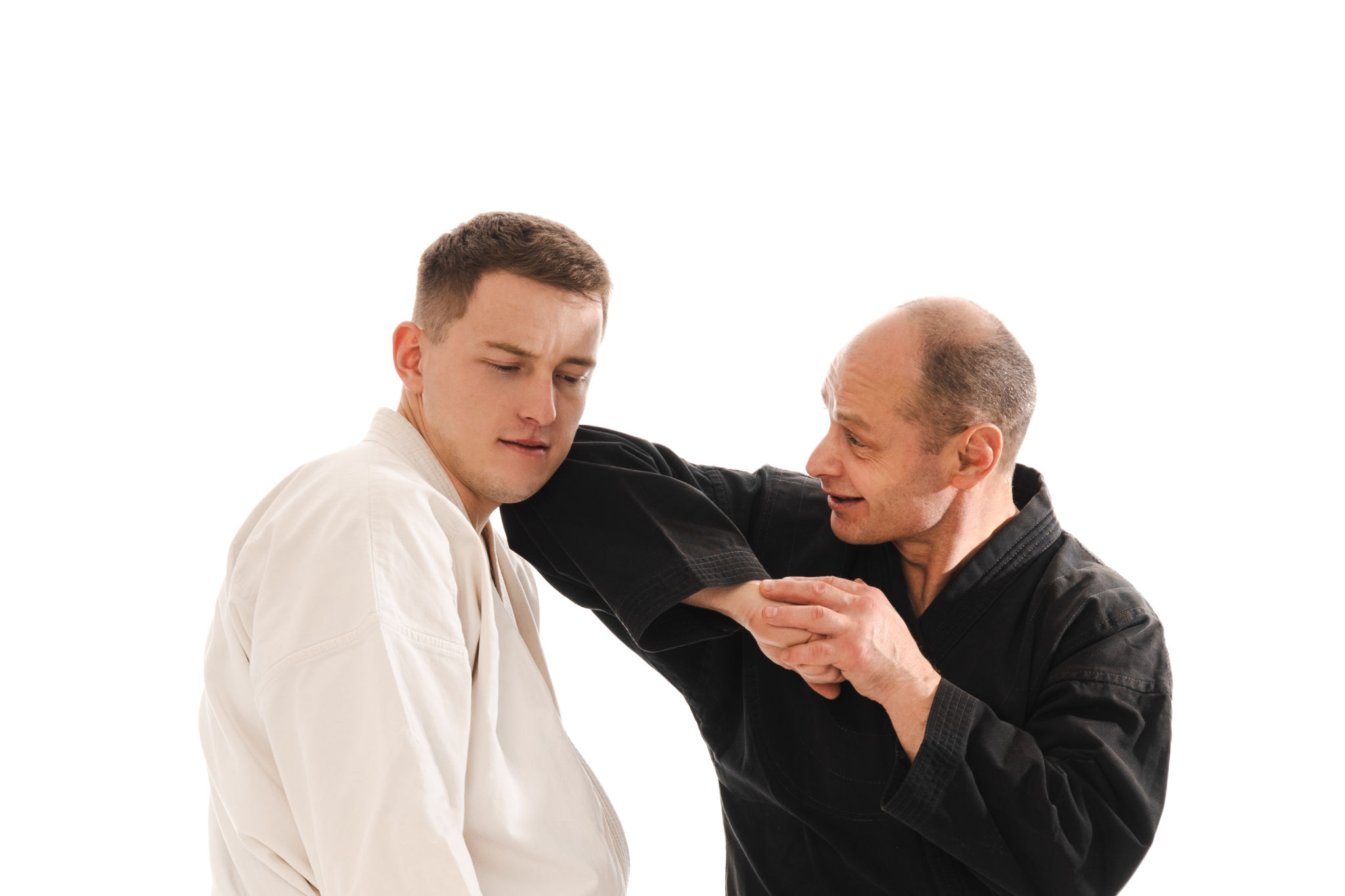 Karate sparring Karate sparring