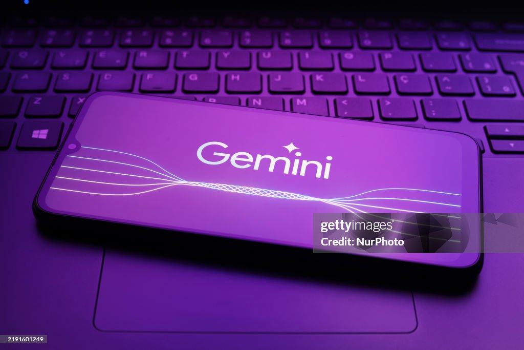 Google Gemini AI Photo Illustration