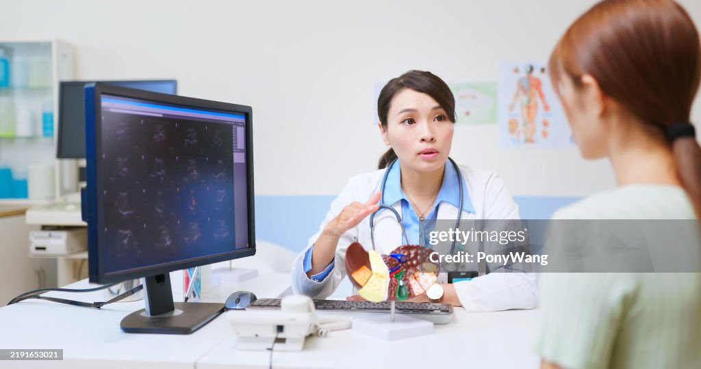 Asian female liver disease consult