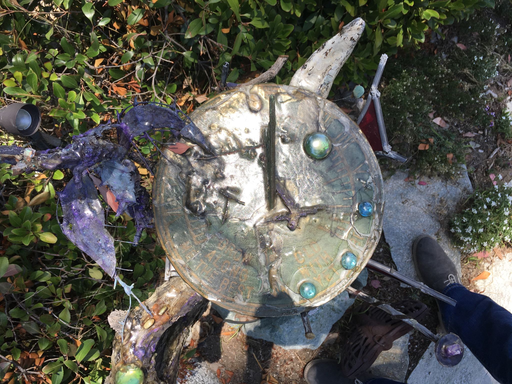 upcycled sculpture