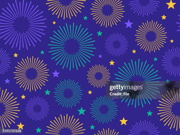 seamless mardi gras carnival celebration party background - confetti animated if stock illustrations
