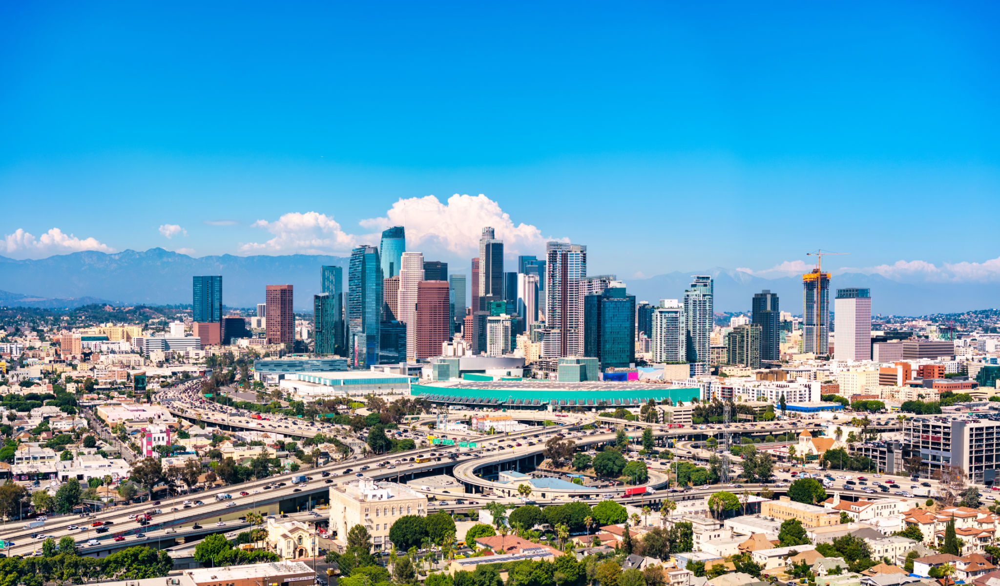 los angeles skyline