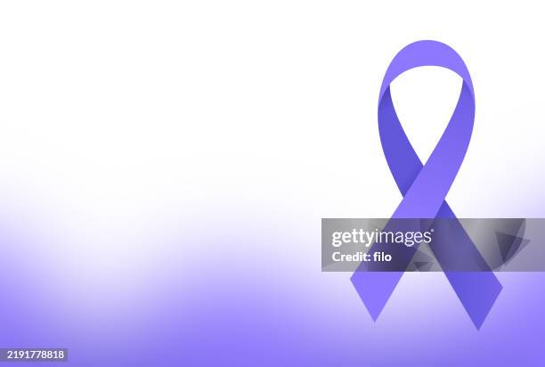 stockillustraties, clipart, cartoons en iconen met purple cause ribbon background - lavendelkleurig