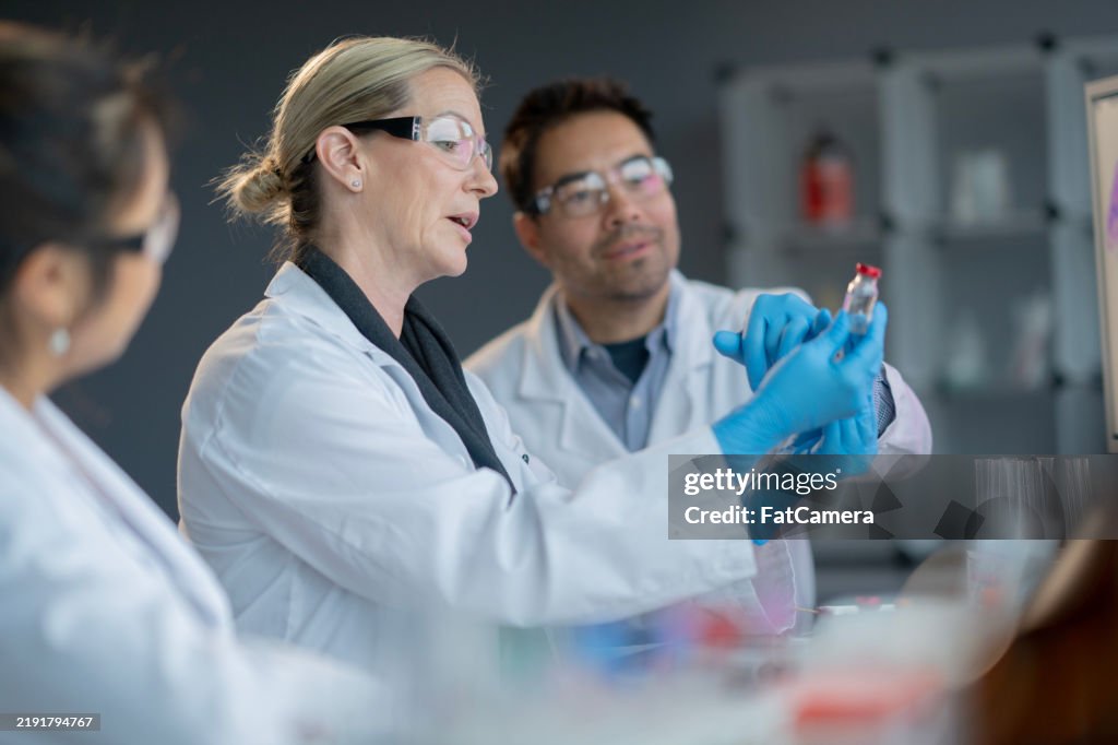 Arbeiten an Impfstoffen