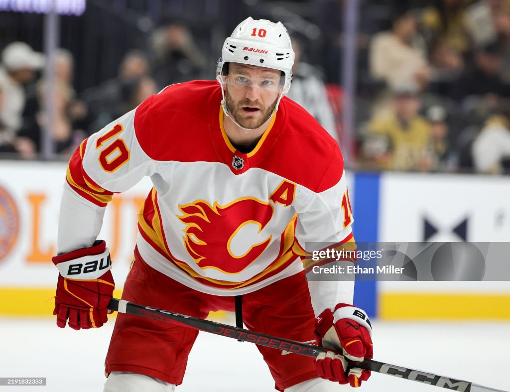 Calgary Flames v Vegas Golden Knights