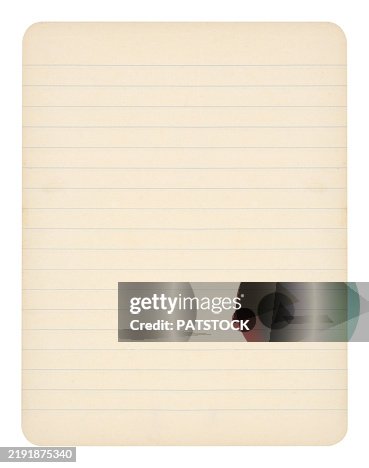 Blank Lined Notebook Page Ready for Notes Blank Lined Notebook Page Ready for Notes