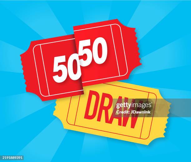 Branded Raffle Draw 50 50 Raffle Draw Ticket For Charity Or Fundraising Event Template High ...