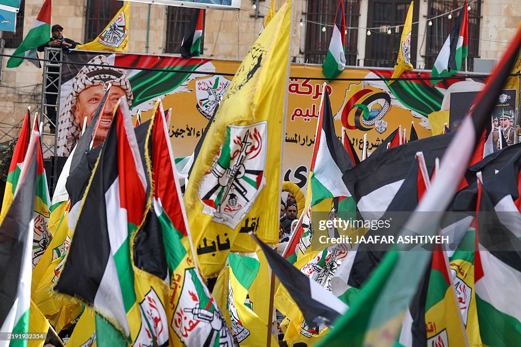 PALESTINIAN-ISRAEL-CONFLICT-ANNIVERSARY-FATAH