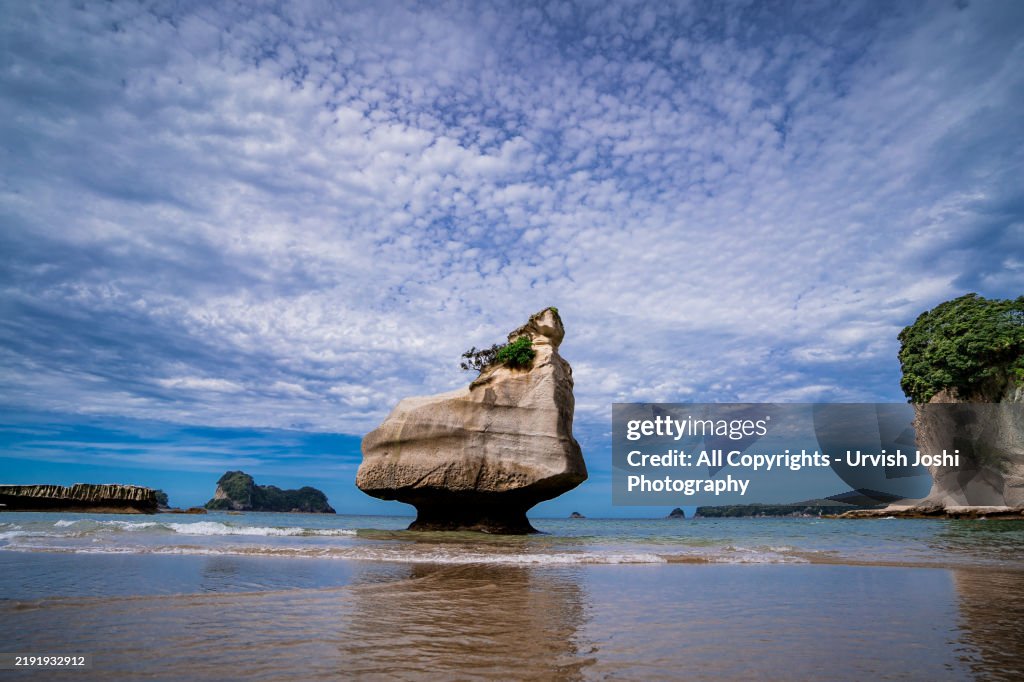 Rock Formation at Cathedral Cove
