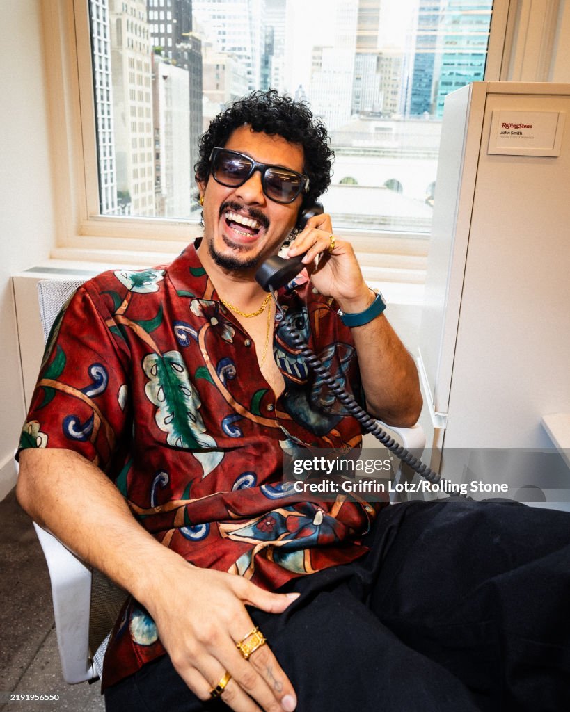 24z Rapper Rapper Hanumankind is photographed for Rolling Stone Magazine on ...