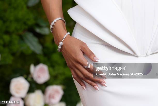 Zuri Hall during the 82nd Annual Golden Globes held at The Beverly Hilton on January 05, 2025 in Beverly Hills, California.