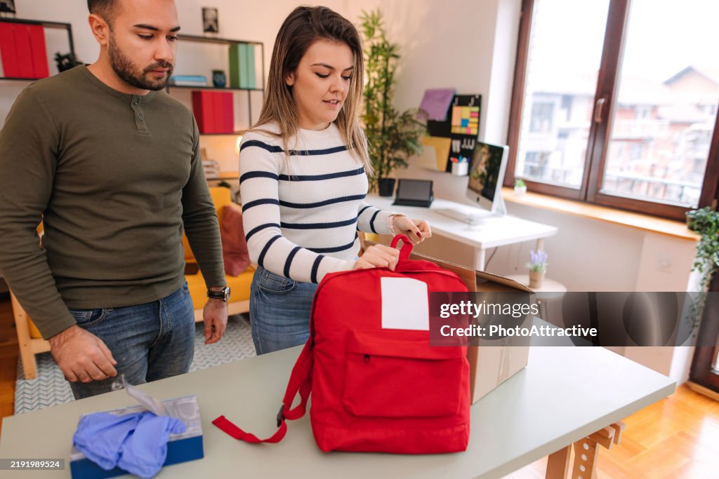 Preparation for an emergency situation