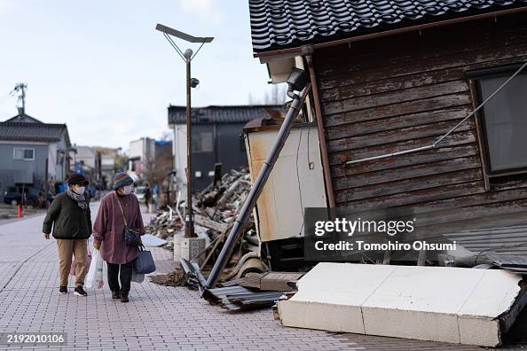Japan Commemorates 2024 New Year's Day Earthquake Japan Commemorates 2024 New Year's Day Earthquake