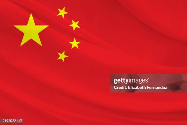 flag of china - bandera china fotografías e imágenes de stock