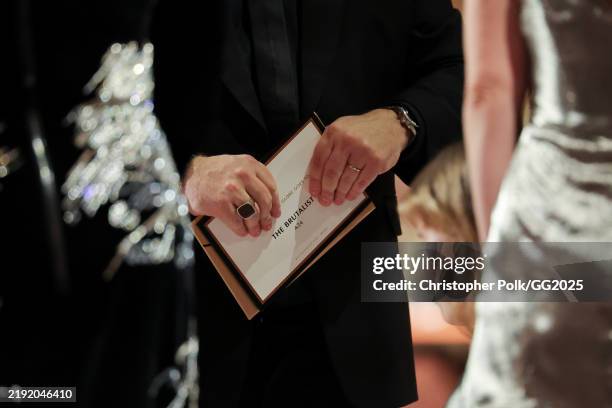 "The Brutalist" wins Best Motion Picture Drama during the 82nd Annual Golden Globes held at The Beverly Hilton on January 05, 2025 in Beverly Hills,...