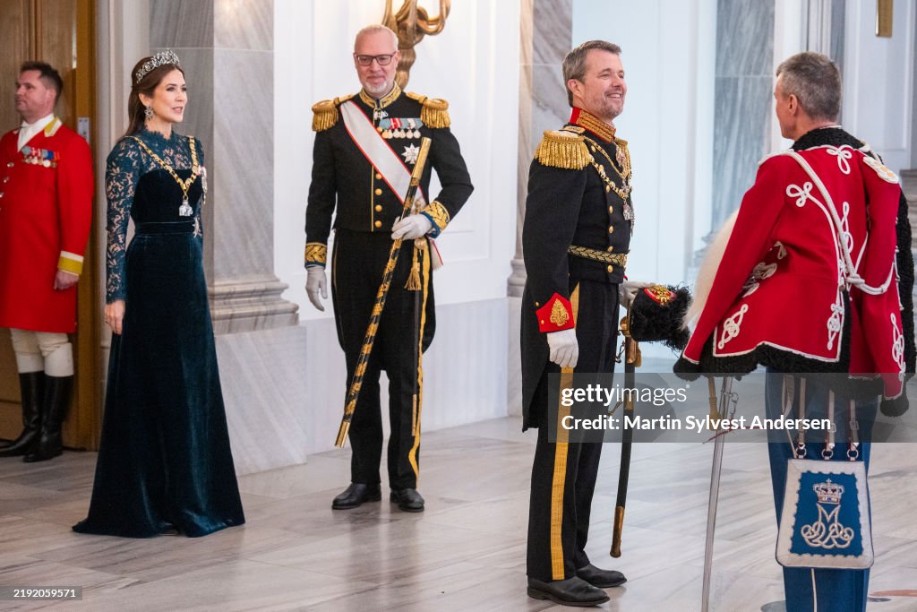 Danish Royals Host New Year's Gala Dinner