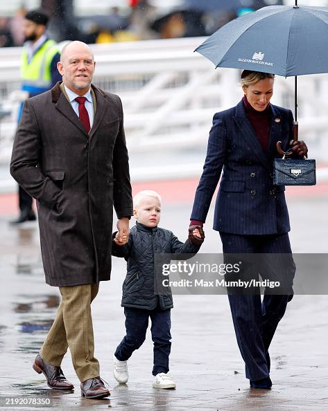 Zara Tindall And Family Attend New Year's Day Racing Meet At Cheltenham Racecourse Zara Tindall And Family Attend New Year's Day Racing Meet At Cheltenham Racecourse
