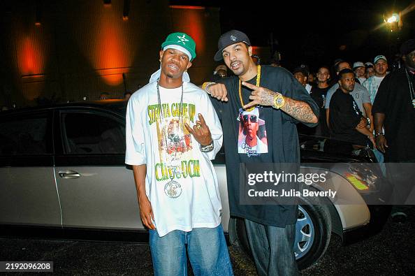 Ct Fahoski Rapper Rappers Chamillionaire and Lil Flip film a scene for the Turn It Up ...
