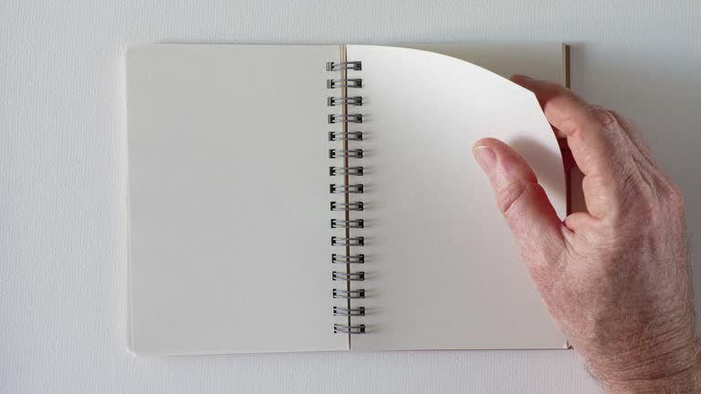 249 Notebook Paper Blank Stock Videos, Footage, & 4K Video Clips ...