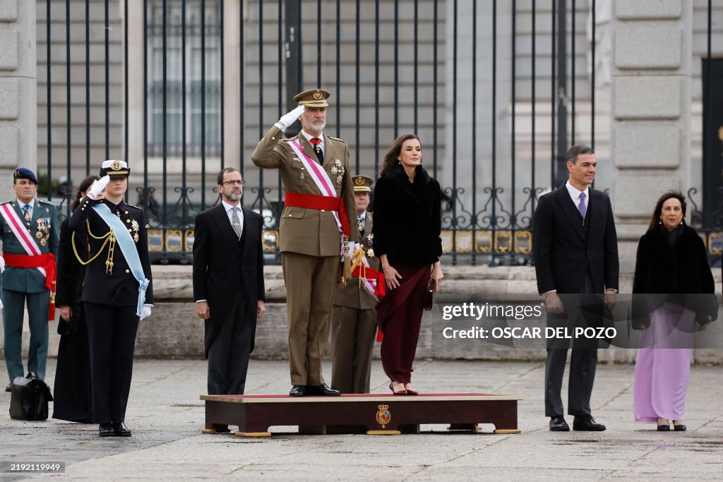 SPAIN-ROYALS-ARMY-POLITICS-CEREMONY
