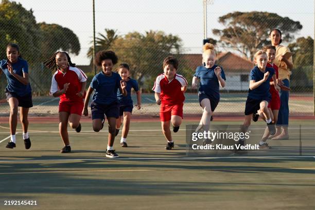 School Run Racing 425 School Uniform Contest Stock Photos, High-Res Pictures, and Images ...