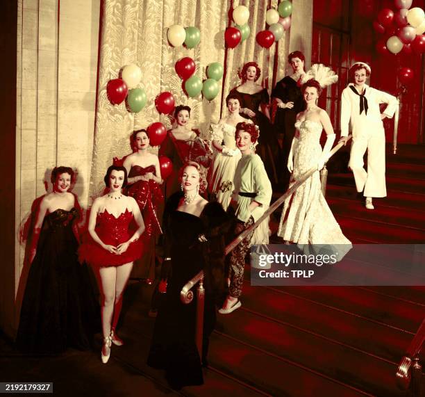 Television's All American actresses Ruth Matteson , Mary Sinclair , Mary Patton , Maria Riva , Neva Patterson , Patricia Breslin , Louise Allbritton...