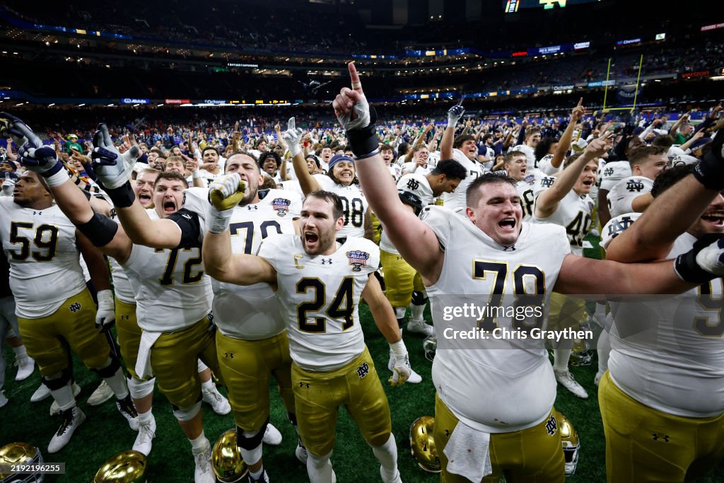 91st Allstate Sugar Bowl - Notre Dame v Georgia