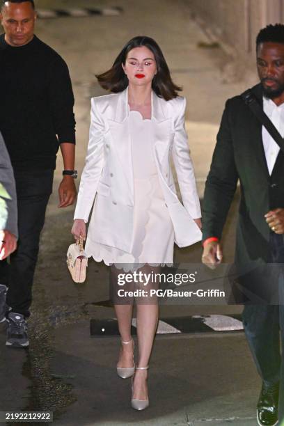 Selena Gomez is seen on January 06, 2025 in Los Angeles, California.