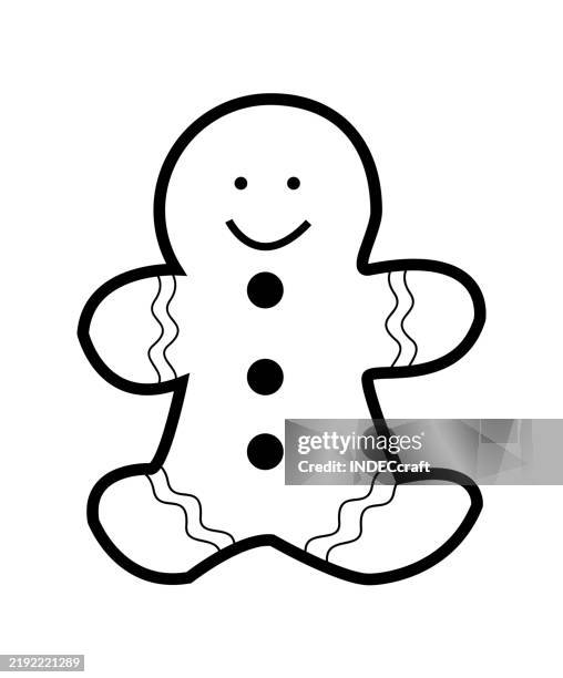 gingerbread man - cookie texture stock illustrations