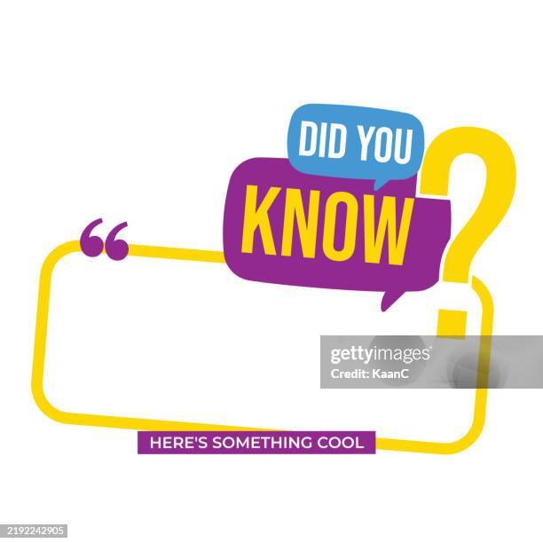 did you know? speech bubble shape. unique abstract graphic elements. modern style vector. big sale banner promotion background with abstract shape stock illustration - bubble script typeface stock illustrations