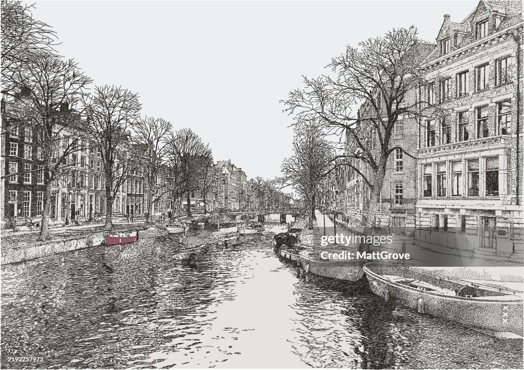 Amsterdam Jordaan Winter