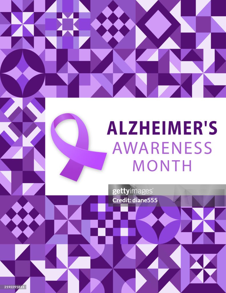 Purple Alzheimers Awareness Month Temlate With Quilt Block Designs purple-alzheimers-awareness-month-temlate-with-quilt-block-designs