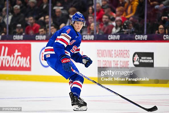 Colin Ralphs Colin Ralph of Team USA skates in the first period against Team... News ...