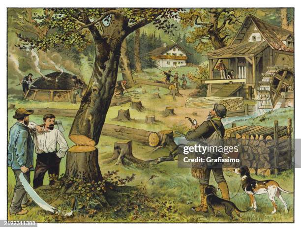 1,574 Vintage Lumberjack Stock Photos, High-Res Pictures, and